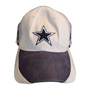 Dallas Cowboys Hat Cap Fitted Adult One Size Blue White Reebok Football Mens A0